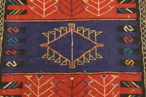 Multicolored Tribal 4X6 Sumak Herati Persian Rug