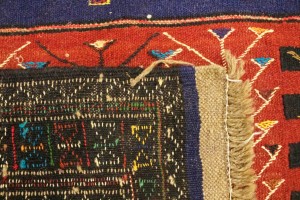 Multicolored Tribal 4X6 Sumak Herati Persian Rug