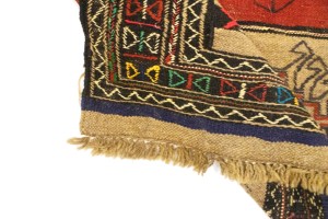 Multicolored Tribal 4X6 Sumak Herati Persian Rug