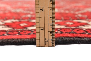 Antique Red Tribal 4X6'5 Balouch Persian Rug