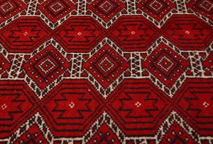 Antique Red Tribal 4X6'5 Balouch Persian Rug
