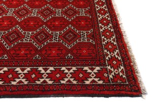 Antique Red Tribal 4X6'5 Balouch Persian Rug