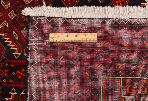 Vintage Red Tribal 3'6X6'7 Balouch Persian Oriental Rug