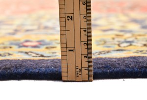 Vintage Classic Pictorial 10X14 Shahreza Persian Rug