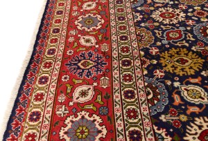 Vintage Purple-navy Traditional 10X13 Tabriz Persian Rug