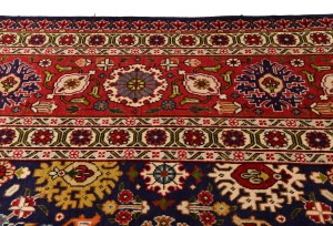Vintage Purple-navy Traditional 10X13 Tabriz Persian Rug