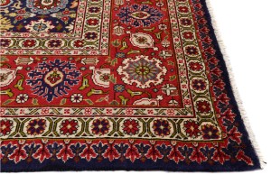 Vintage Purple-navy Traditional 10X13 Tabriz Persian Rug