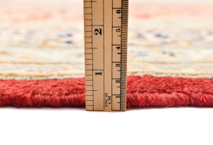 Red Vintage Traditional Floral 9X12 Kerman Persian Oriental Rug