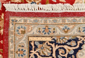 Red Vintage Traditional Floral 9X12 Kerman Persian Oriental Rug