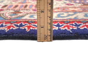 Vintage Purple-navy Traditional 9X13 Kashmar Persian Rug