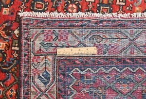 Vintage Tribal Red 5X13 Hamedan Persian Runner Rug