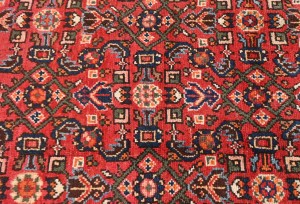 Vintage Tribal Red 5X13 Hamedan Persian Runner Rug