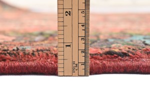 Vintage Floral Red 4X7 Gholtogh Persian Rug