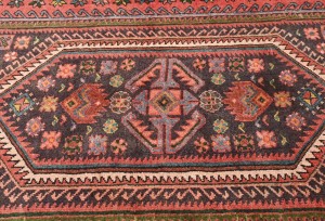 Vintage Floral Red 4X7 Gholtogh Persian Rug