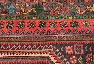 Vintage Floral Red 4X7 Gholtogh Persian Rug