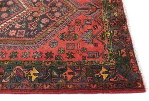 Vintage Floral Red 4X7 Gholtogh Persian Rug