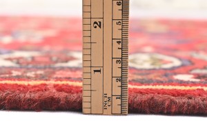 Vintage Red Floral 5'2X8'6 Bakhtiari Persian Rug