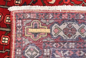 Vintage Red Floral 5'2X8'6 Bakhtiari Persian Rug