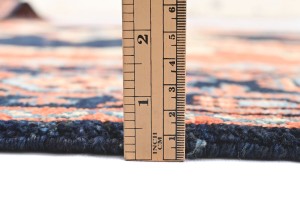 Vintage Geometric Tribal 5X6 Viss Persian Rug