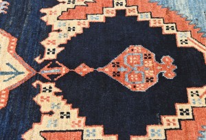 Vintage Geometric Tribal 5X6 Viss Persian Rug