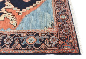 Vintage Geometric Tribal 5X6 Viss Persian Rug