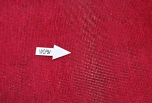 Semi Antique Fuchsia Rose Classic 2'5X15'5 Tabriz Persian Runner Rug