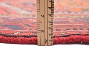 Vintage Plum Tribal 4X6 Hamedan Persian Rug