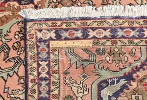 Vintage Pale Pink Tribal 2'4X9'2 Karajeh Persian Runner Rug