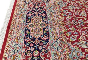 Vintage Traditional Floral 9'7X13'6 Kerman Persian Rug