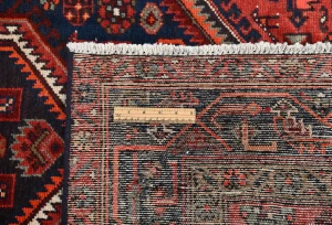 Vintage Red Tribal 4'5X6'7 Hamedan Persian Rug