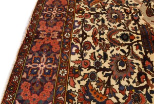 Vintage Floral Traditional 7'0X9'6 Bakhtiari Persian Rug