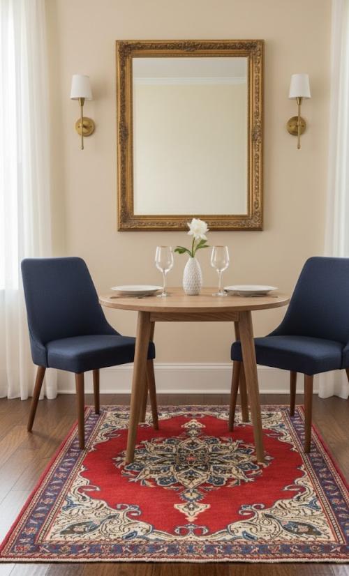 Semi Antique Red Traditional 3X5 Tabriz Persian Rug