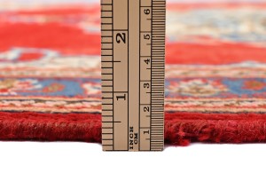 Semi Antique Red Traditional 3X5 Tabriz Persian Rug