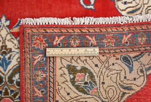 Semi Antique Red Traditional 3X5 Tabriz Persian Rug