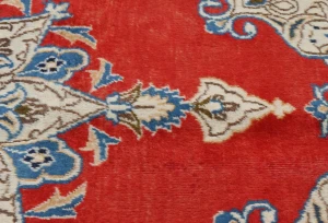 Semi Antique Red Traditional 3X5 Tabriz Persian Rug