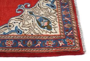 Semi Antique Red Traditional 3X5 Tabriz Persian Rug