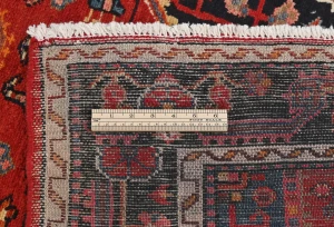 Vintage Red Tribal 3'7X6 Hamedan Persian Oriental Rug