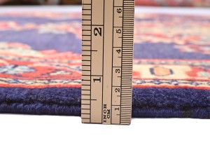 Vintage Classic Traditional 2'4X4'2 Kashan Persian Rug