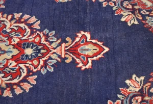 Vintage Classic Traditional 2'4X4'2 Kashan Persian Rug