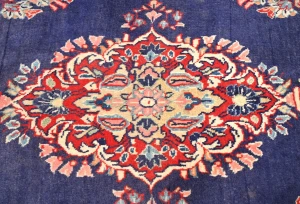 Vintage Classic Traditional 2'4X4'2 Kashan Persian Rug