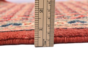 Red Vintage Tribal 2'3X4'6 Botemir Persian Oriental Rug