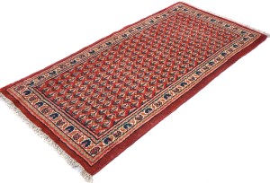 Red Vintage Tribal 2'3X4'6 Botemir Persian Oriental Rug