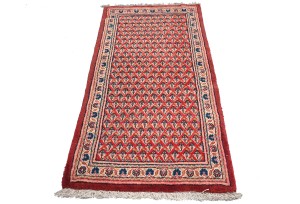 Red Vintage Tribal 2'3X4'6 Botemir Persian Oriental Rug