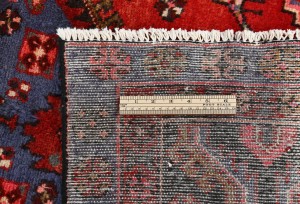 Vintage Red Tribal 4X7 Hamedan Persian Oriental Rug