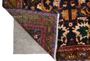 Dark Purple-navy Vintage Floral 4X7 Gholtogh Persian Rug