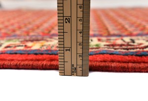 Vintage Red Tribal 2X4 Botemir Persian Rug