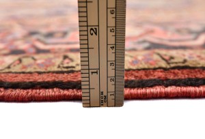 Vintage Traditional Floral 8X11 Heriz Persian Rug