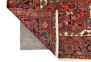 Vintage Traditional Floral 8X11 Heriz Persian Rug