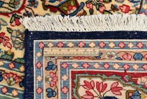 Vintage Traditional Floral 10X13 Kerman Persian Rug