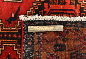 Vintage Red Tribal 4X7 Hamedan Persian Oriental Rug